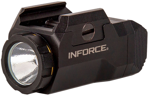 INFORCE Wild1, Multifunction Weaponlight, Fits 1913 Picatinny Rail or Universal Rail, Black, 500 Lumens for Two Hours, White LED, Constant/Momentary