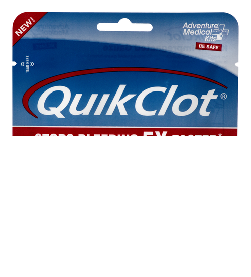 Adventure Medical Kits QuikClot Stop Bleeding White Clotting Gauze