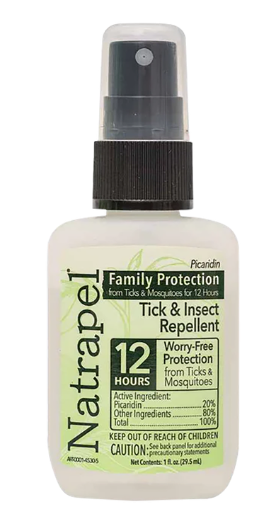 Natrapel Picaridin Insect Repellent 1 oz Spray Bottle Repels Ticks & Biting Insects Effective Up to 12 hrs
