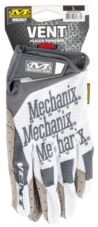 Mechanix Wear MSV-00-010 Specialty Vent White Synthetic Leather Large