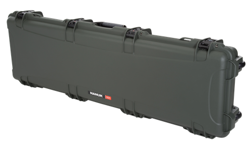 Nanuk 995-1006 995 Waterproof Olive Resin with Lockable Latches for Rifles 52" L x 14.50" W x 6" H Interior Dimensions