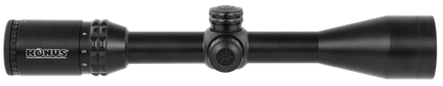 Konus KonusPro 275 Matte Black 3-10x40mm 1" Tube Dual Illuminated (Blue/Red) Engraved 275 Ballistic Dot Reticle for Muzzleloader