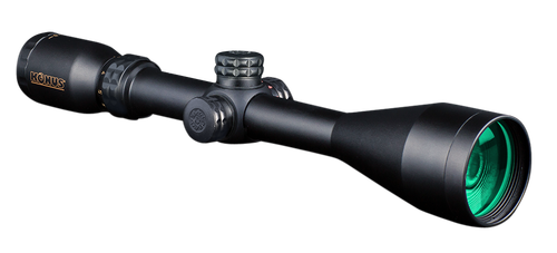 Konus KonusPro Hunting Matte Black 3-9x50mm 1" Tube Dual Illuminated (Blue/Red) Engraved 30/30 Floating Cross Reticle