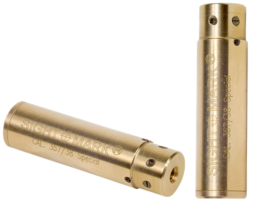 Sightmark Boresight Red Laser for 38 Special/357 Mag Brass Includes Battery Pack & Carrying Case