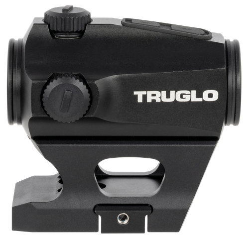 Truglo IGNITE, Red Dot, 1X22mm, 2 MOA Green Dot, Black, Includes High and Low Picatinny/Weaver Mount and Rubber Lens Cover