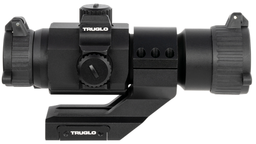 TruGlo TG-8335GN Ignite Black Anodized 1x30mm 2 MOA Illuminated Green Dot Reticle Features Cantilever Picatinny Rail Mount