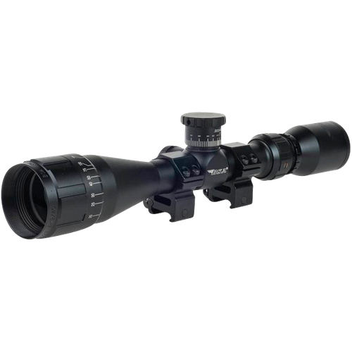 BSA Optics Sweet 4-12X40mm, 30/30 Duplex Reticle, 1" Main Tube, 1/4 MOA, Matte Finish, Black, Includes 3 Ballistic Turrents for 40/55/62 Grain .223 Rem Ammunition