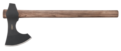 ColumBianchi River Knife & Tool BERSERKER, 4.65" AxeHammer Edge, 19" OAL, 1055 Carbon, Manganese Phosphate Coating, Tennessee Hickory Handle