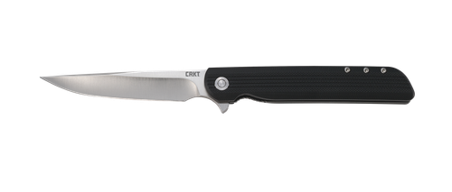Columbia River LCK + LARGE, 3.62" Folding Knife Liner Lock, Plain Edge, 8Cr13MoV Steel Blade, Satin Finish, Glass-Reinforced Nylon Handle, Assisted Opening IKBS