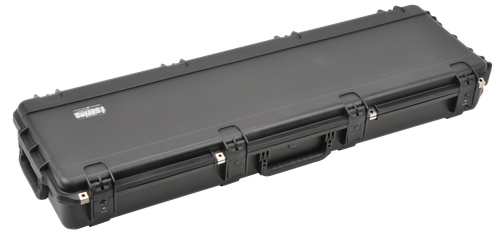 SKB iSeries 5014 Double Bow Case, Polypropylene, Black, 50.00" L x 13.50" W x 6.00" D