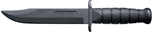 Cold Steel CS-92R39LSF Rubber Training Leatherneck-SF Fixed Plain Rubber Blade Black Polypropylene Handle