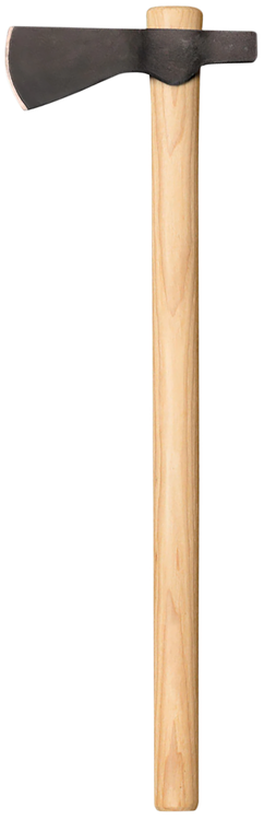 Cold Steel Trail Hawk 2.25" Blade 1055 Carbon Steel Blade American Hickory Handle 22" Long Tomahawk Hammer