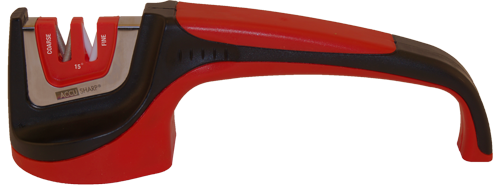 AccuSharp Asian-Style Sharpener Fine Diamond, Ceramic Sharpener Red