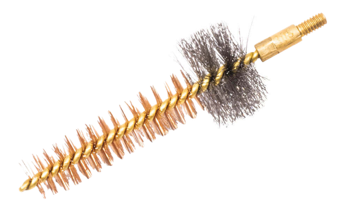 Breakthrough Clean Phosphorous Bronze Bronze Chamber Brush 308 Caliber AR Platform 8-32 Brass/Bronze 3" Bronze Brush