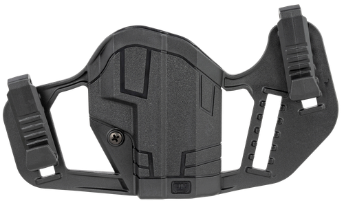 Uncle Mike's Apparition Hip Holster IWB/OWB Style made of Polymer with Black & Belt Clip Mount fits Sig P365 & P365 XL for Ambidextrous
