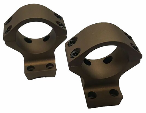 Talley Scope Mount/Ring Combo Burnt Bronze Aluminum 1" Tube X-Bolt Medium Rings Short/Long Action 0 MOA