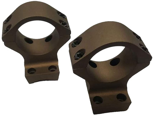 Talley Scope Mount/Ring Combo Burnt Bronze Aluminum 1" Tube X-Bolt High Rings Short/Long Action 0 MOA