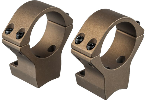 Talley Scope Mount/Ring Combo Burnt Bronze Aluminum 30mm Tube X-Bolt High Rings Short/Long Action 0 MOA