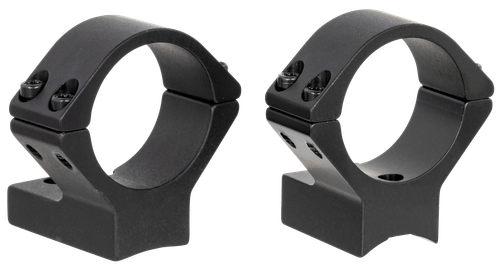 Talley Scope Ring Set For Rifle Weatherby Mark V (6 Lug) Low 30mm Tube Black Anodized Aluminum