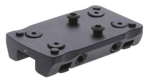 Truglo Red Dot Sight Mount, For Shotgun Vent Rib Barrel with 0.236" to 0.395" Vent Ribs Width, Fits TRUGLO TRUTEC Micro (TG8100B, TG8100BM, TG8100G), Vortex, EOTech, Burris, Meopta, and More), Nitride Black