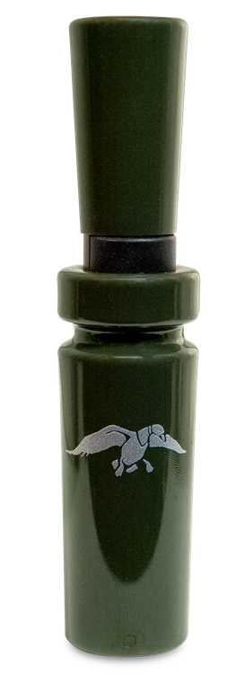 Duck Commander RDC200 Duck Call Duck Soft Hollow Green Acrylic Double Reed Call