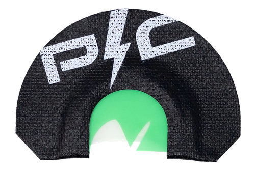 Power Calls Beau Brooks Signature Series Batwing Diaphragm Call Attracts Turkeys Black/Green