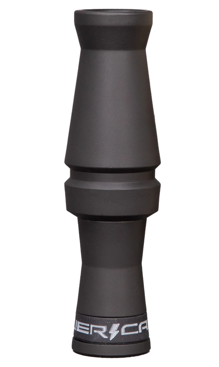 HIGDON DECOYS Strike Specklebelly Goose ll Specklebelly Goose Purrs/Clucks Stealth Black Polycarbonate Big Bore Call