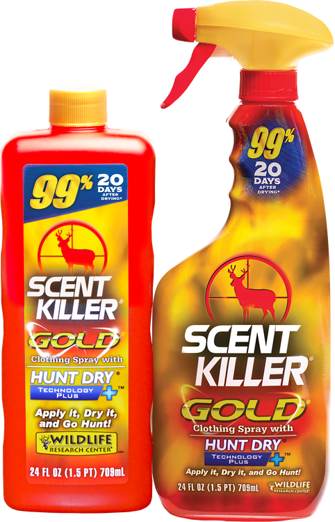 Wildlife Research Scent Killer Gold Combo Odorless Scent 24 oz Trigger Spray
