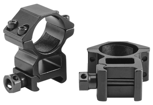 Riton Scope Ring Set Picatinny/Weaver Medium 30mm Tube Matte Black Aluminum