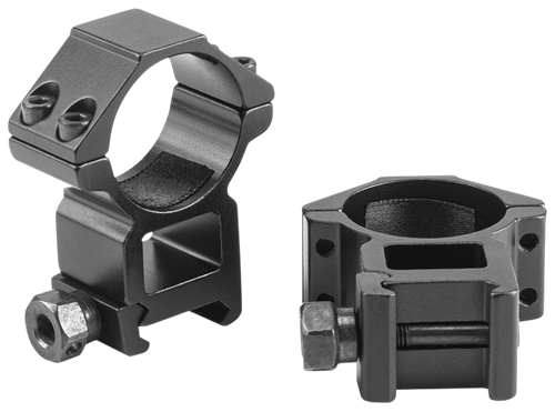 Riton Scope Ring Set Picatinny/Weaver High 30mm Tube Matte Black Aluminum