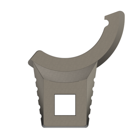 Real Avid Master -Fit 2" Spanner Wrench Titanium/Stainless Steel for AR-Platform