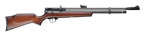 Beeman Chief II Pre-Charged Pneumatic 22 Pellet 10rd,Shot Black Receiver, European Hardwood Stock