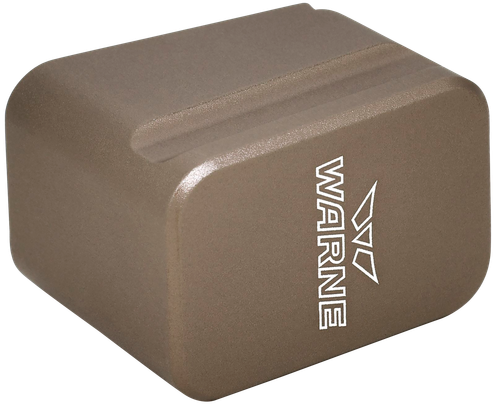 Warne MEG175/4DE Magazine Extension made of 6061-T6 Aluminum with Hardcoat Anodized Flat Dark Earth for Glock 17, 22 Magazines (Adds 5rds 9mm, 4rds 40 S&W)