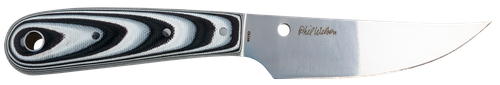 Spyderco Bow River 4.36" Fixed Drop Point Plain 8Cr13MoV SS Blade Layered Black & Gray G10 Handle Includes Sheath