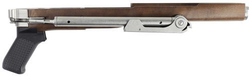 Samson 10-00001-00 A-TM Folding Stock Stainless Steel & Walnut Finish with Black Polymer Grip for Ruger Mini-14, Ruger Mini Thirty Right Hand (Rifle Parts NOT Included)