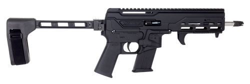 Diamondback DBX57 BGFB 5.7x28mm 8", Black Hard Coat Anodized Black Magpul MOE-K Grip Side Folding Pistol Brace, 20rd