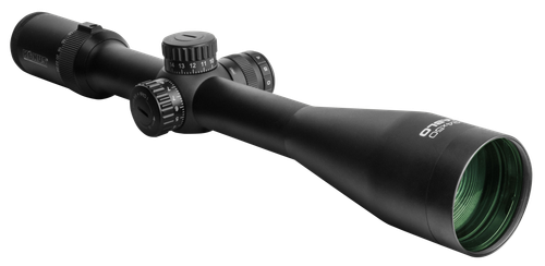 Konus Diablo 6-24X Magnification, 50MM Objective, 30mm Main Tube, Etched Illuminated Mildot Reticle, Matte Finish, Black, Includes Lens Cleaning Cloth