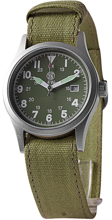 Smith & Wesson SWW1464OD Smith & Wesson Military Watch Olive Drab Green