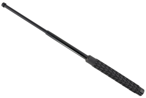 Uzi Accessories Civilian Protection Issue 21" Expandable Black HRC 15/16 Steel Black Textured Includes Sheath