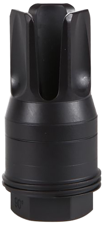 Sig Sauer Clutch-Lok QD Flash Hider Black Stainless Steel with 1/2x28 TPI Threads for 5.56mm 90 Degree Taper, Non Sig Sauer Barrels