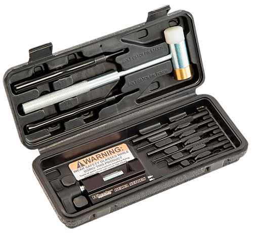 Wheeler AR-15 Hammer & Roll Pin Punch Set Black Steel AR Platform Firearm