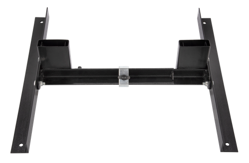 EZ-Aim Shooting Adjustable Target Stand Black Powder Coated Steel, 20.50" Long, compatible with 12"-17" Targets & uses 1" x 3" Boards (boards & targets not included)