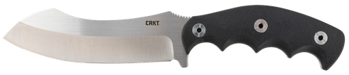 Columbia River Catchall Fixed Blade Knife, Silver 5.51" Blade, Plain Edge, 8Cr13MoV Steel, Glass-Reinforced Nylon Handle Rubber Overlay, Includes Thermoplastic Sheath