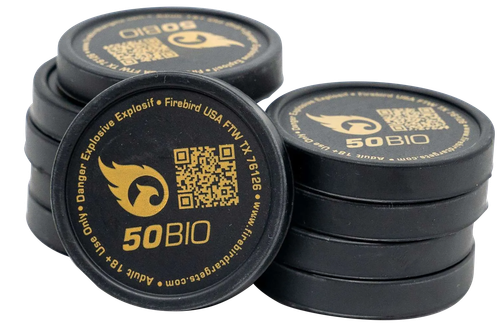 Firebird Mount Type Moving Trajectory/Static Impact Enhancement Flash/Smoke/Sound White Smoke Universal Firearm 50mm 10 Pk.