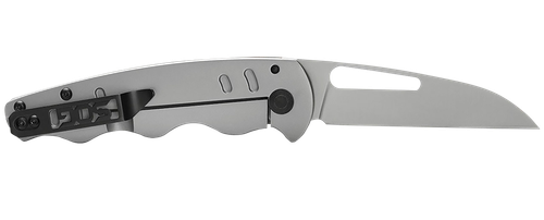 S.O.G SOG-14-52-01 Escape FL 3" Folding Sheepsfoot Plain 8Cr13MoV SS Blade Silver"SOG" Stainless Steel Handle Includes Pocket Clip