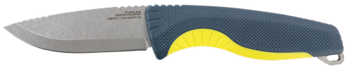 S.O.G Aegis FX 3.70" Fixed Drop Point Plain Stonewashed 4116 Krupp SS Blade, Indigo Acid Accents Green Handle, Includes Sheath