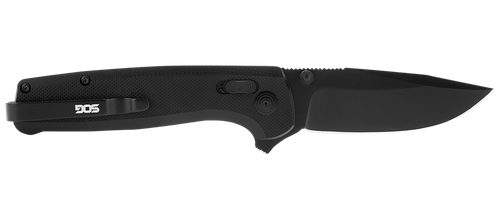 S.O.G SOG-TM1027-C Terminus XR 2.95" Folding Clip Point Plain Black TiNi D2 Steel Blade Black G10 Handle Includes Pocket Clip