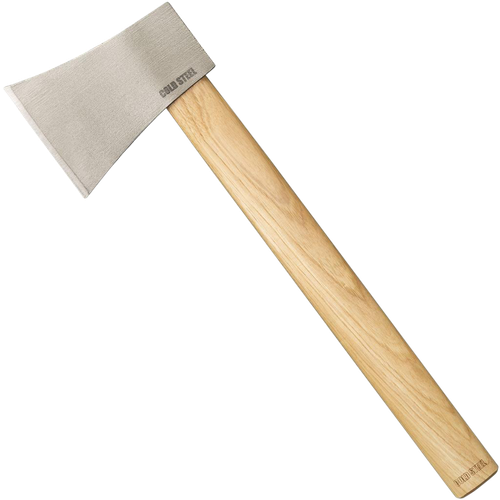 Cold Steel CS-90AXFZ Competition Thrower 4" Blade 1055 Carbon Steel Blade American Hickory Handle 16" Long Hatchet