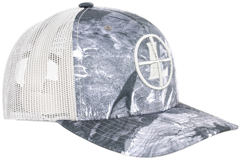 Leupold Icon Trucker Hat Mossy Oak/Terra/Charcoal Adjustable Snapback OSFA Semi-Structured