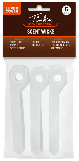 Tinks Scent Wicks 5" Felt 6 Pack